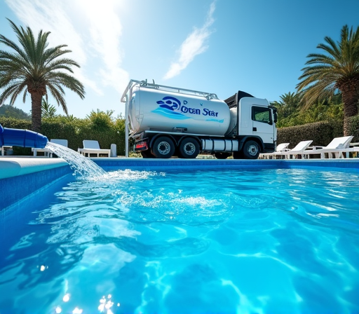 Sweet water supplier delivering fresh water to residential areas